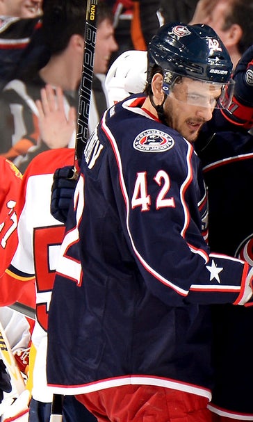 Blue Jackets rebound by doubling up Panthers